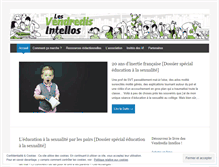 Tablet Screenshot of lesvendredisintellos.com